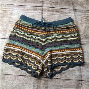 Knitted crochet Shorts